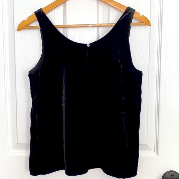 J.Crew Women’s velvet Tank Top Size 0 - Picture 2 of 3